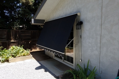Drop Arm Retractable Awning